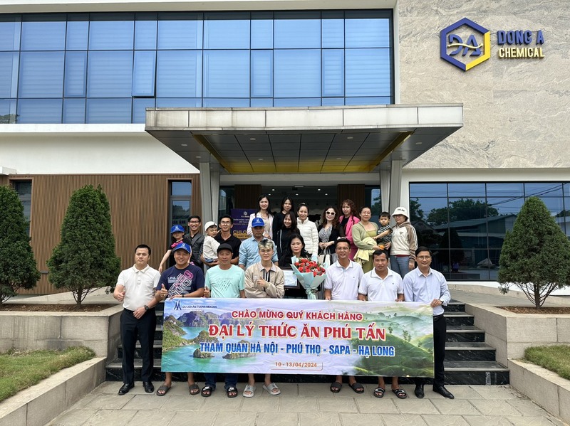 NPP, Đại lý Bạc Liêu tham quan tổ hợp sản xuất Chlorine 70% đầu tiên của Việt Nam